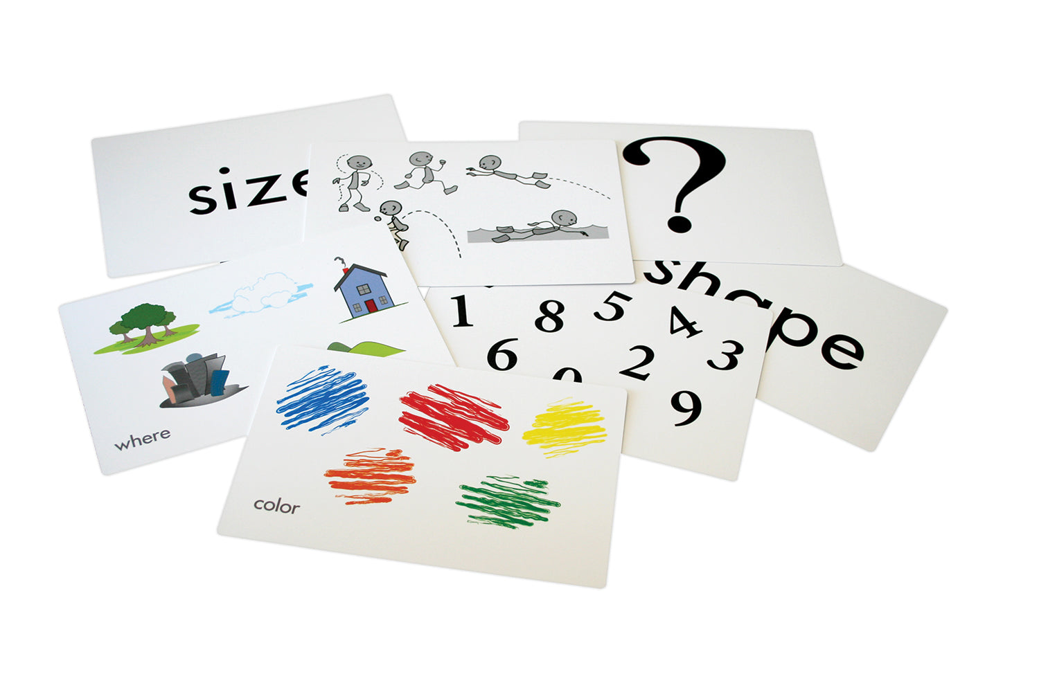 Talkies® Large Picture Structure Words Cards