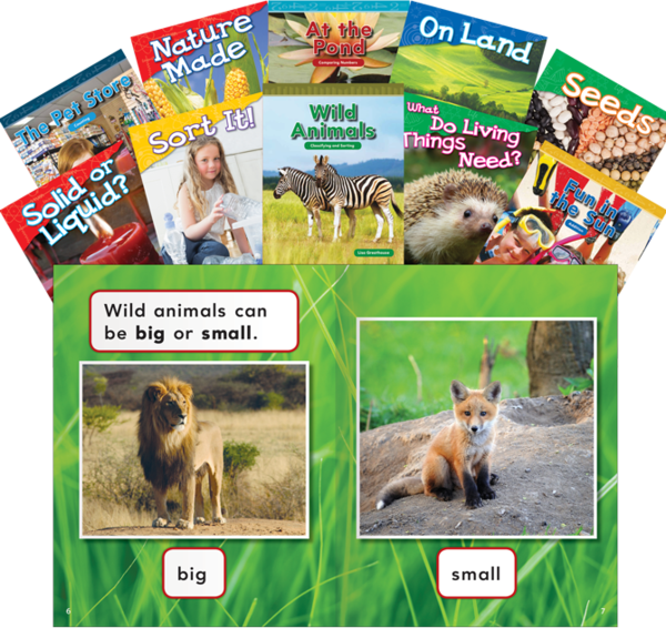 STEM Science Reader, Kindergarten 10-Book Set