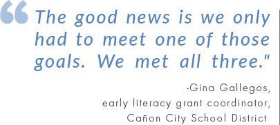 Early Literacy Program Sees Success with Seeing Stars and Visualizing and Verbalizing (V/V) Programs