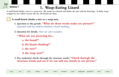 V/V® Sentence by Sentence Easel Books