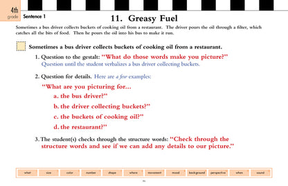 V/V® Sentence by Sentence Easel Books