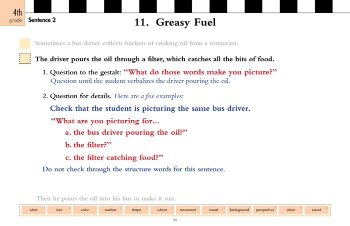 V/V® Sentence by Sentence Easel Books