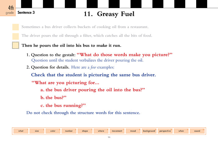 V/V® Sentence by Sentence Easel Books