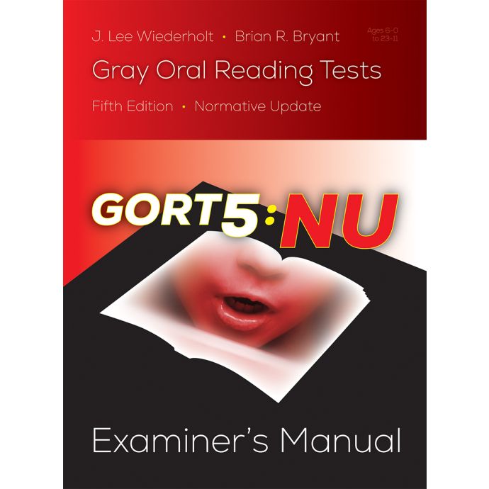 Gray Oral Reading Tests - Fifth Edition NU (GORT-5 NU)