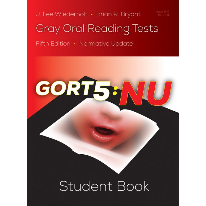 Gray Oral Reading Tests - Fifth Edition NU (GORT-5 NU)