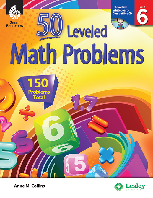 50 Leveled Math Problems - - Gander Publishing - Level Six