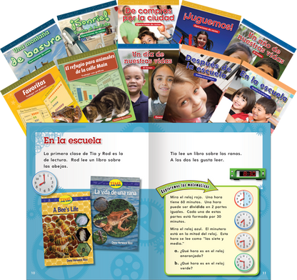 Common Core Mathematics Spanish - - Gander Publishing - Kindergarten 10 Book Set