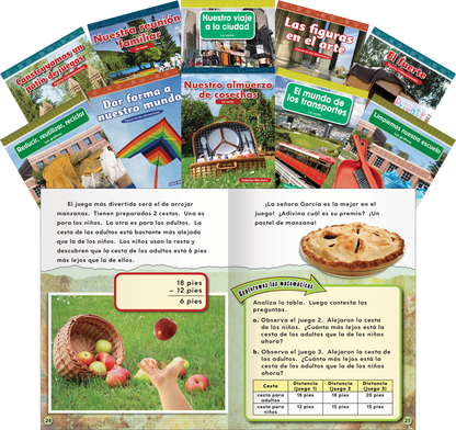 Common Core Mathematics Spanish - - Gander Publishing - Grade 1 - 10 Book Set