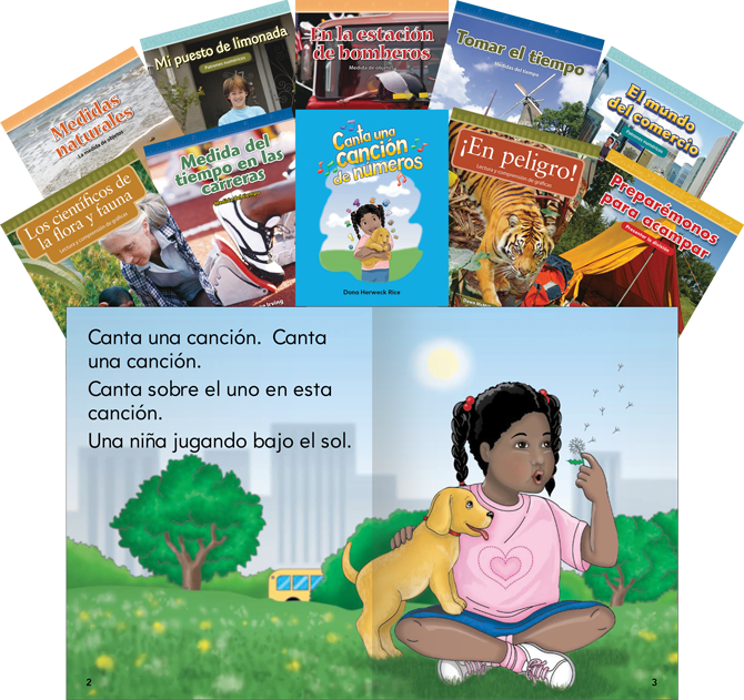 Common Core Mathematics Spanish - - Gander Publishing - Grade 2 - 10 Book Set