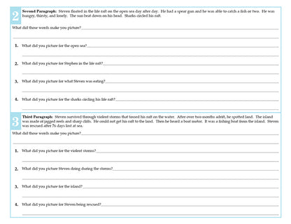 V/V® Comprehension Workbooks - Grade 4