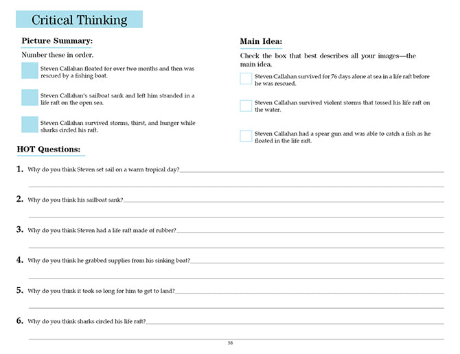 V/V® Comprehension Workbooks - Grade 4