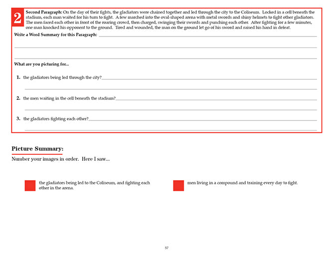 V/V® Comprehension Workbooks - Grade 6