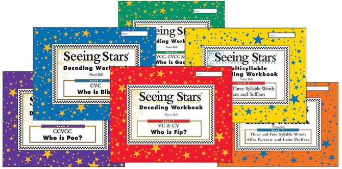 Seeing Stars® Decoding Workbooks Set - Digital