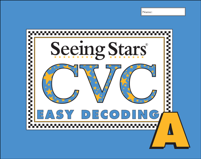 Seeing Stars® Easy CVC Workbooks A