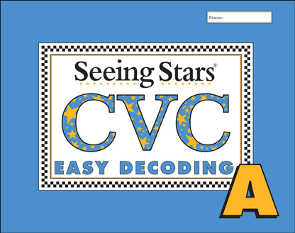 Seeing Stars® Easy CVC Workbooks A