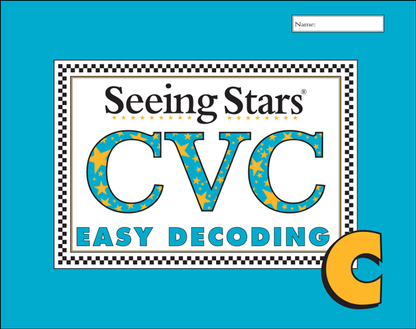 Seeing Stars® Easy CVC Workbooks C