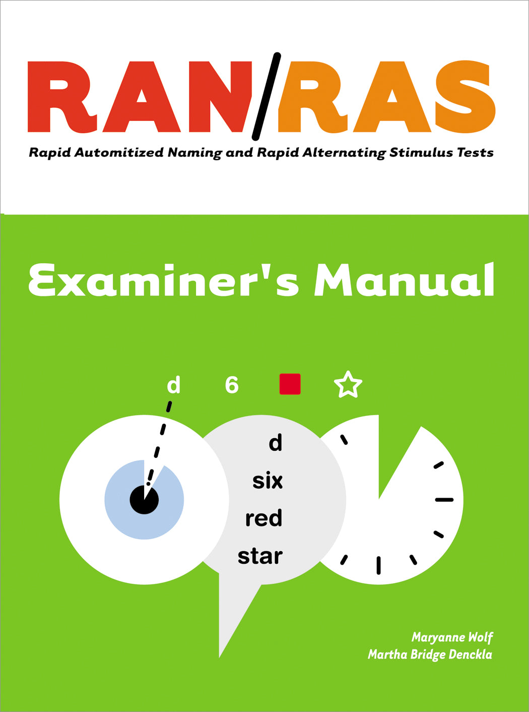 Rapid Automatized Naming and Rapid Alternating Stimulus Tests (RAN/RAS) - - Gander Publishing - Complete Test