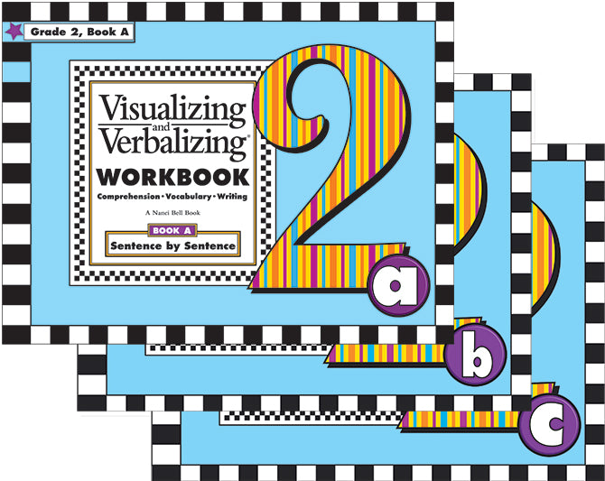 V/V® Comprehension Workbook Sets Grades 2-6 Available
