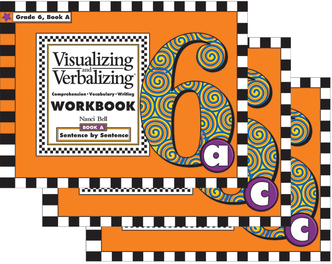 V/V® Comprehension Workbooks - Grade 6