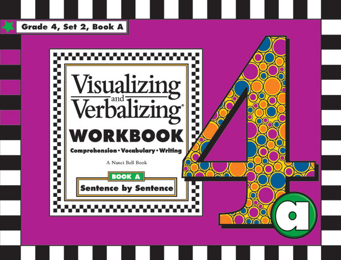 V/V® Comprehension Workbook Sets Grades 2-6 Available