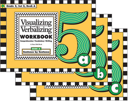 V/V® Comprehension Workbook Sets Grades 2-6 Available