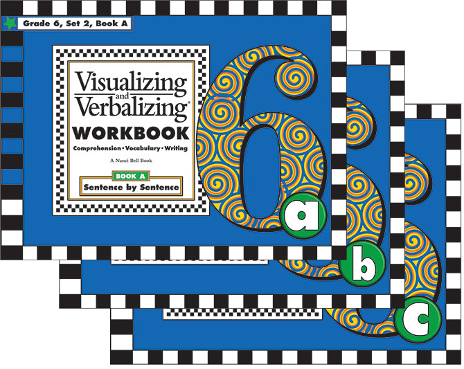 V/V® Comprehension Workbooks - Grade 6