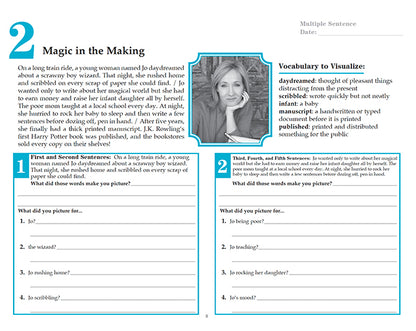 V/V® Comprehension Workbooks - Grade 6: Inspiring Stories