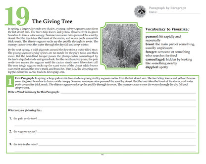 V/V® Comprehension Workbooks - Grade 5: Living Planet