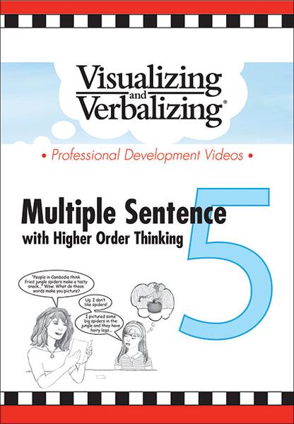 V/V® Professional Development DVD 5 - Multiple Sentence HOTS and Whole Paragraph