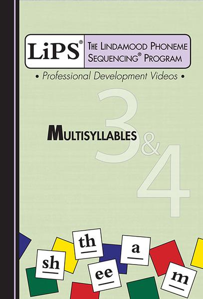 LiPS® Professional Development DVDs 3 & 4 - Multisyllables