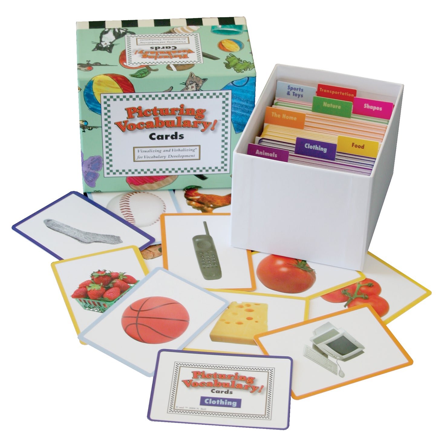 Picturing Vocabulary! Cards Box