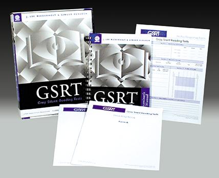 Gray Silent Reading Tests (GSRT)