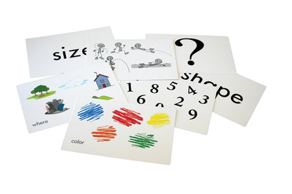 Talkies® Large Picture Structure Words Cards