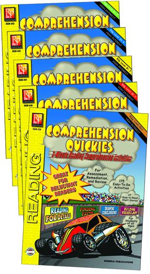 Comprehension Quickies Reading