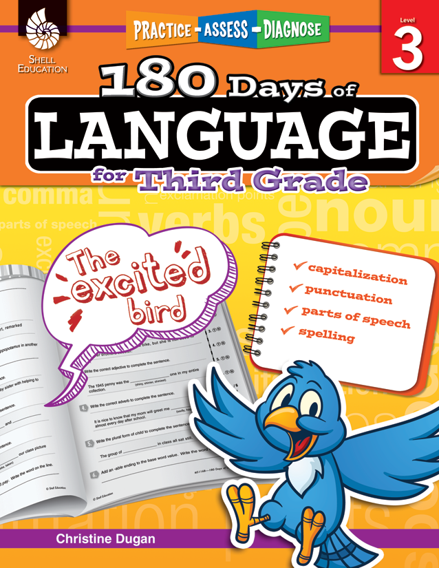 180 Days of Language for Third Grade