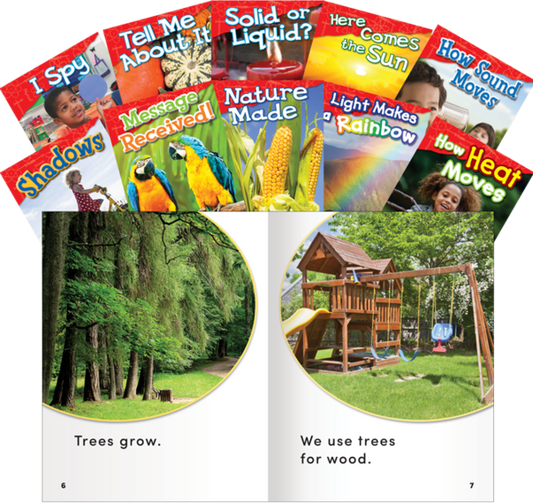 Let's Explore Physical Science Grades K-1, 10-Book Set