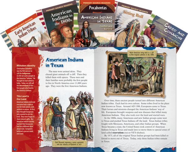 Primary Source Readers: American Indian Tribes 6-Book Set