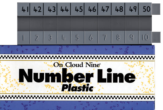 On Cloud Nine® Number Line - Plastic