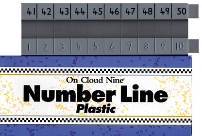  On Cloud Nine Number Line - Plastic