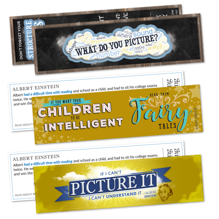 Sticker and Bookmark Set (includes 50 stickers and 50 bookmarks ...