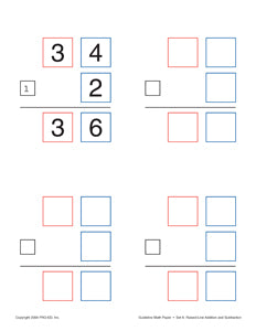 Guideline Math Paper Combo set