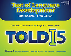 Test of Language Development (TOLD I:5)