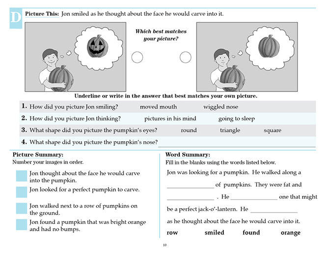 V/V® Comprehension Workbooks - Grade 2