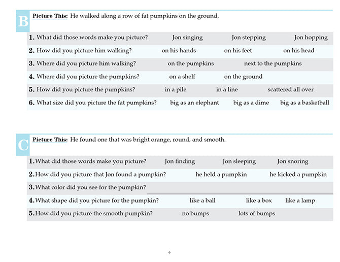 V/V® Comprehension Workbooks - Grade 2