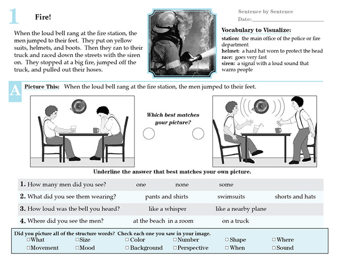 V/V® Comprehension Workbooks - Grade 2