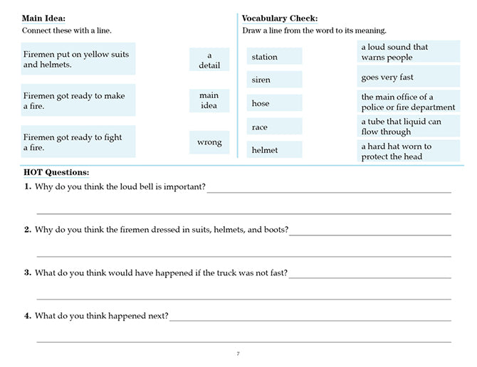 V/V® Comprehension Workbooks - Grade 2