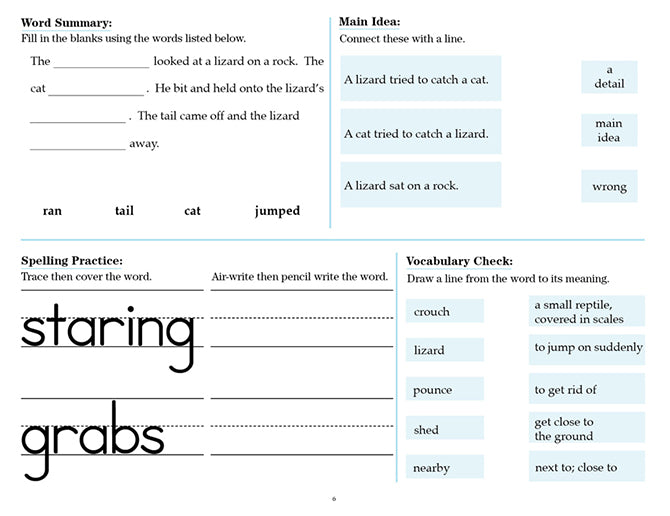 V/V® Comprehension Workbooks - Grade 2