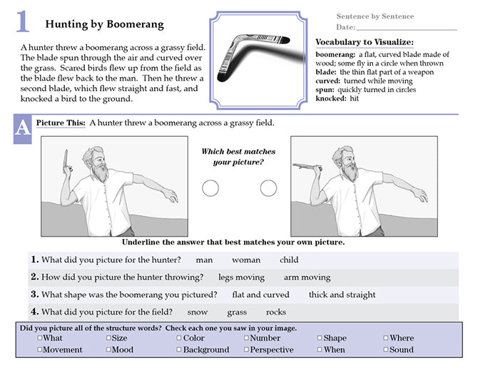 V/V® Comprehension Workbooks - Grade 2