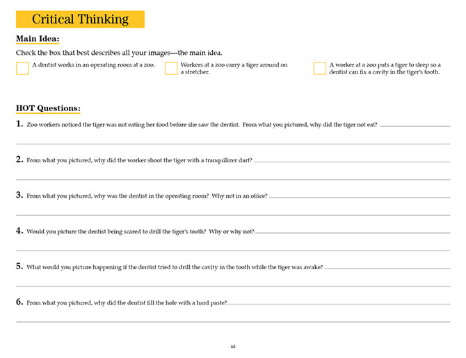 V/V® Comprehension Workbooks - Grade 4