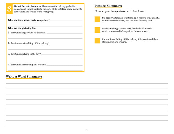 V/V® Comprehension Workbooks - Grade 4